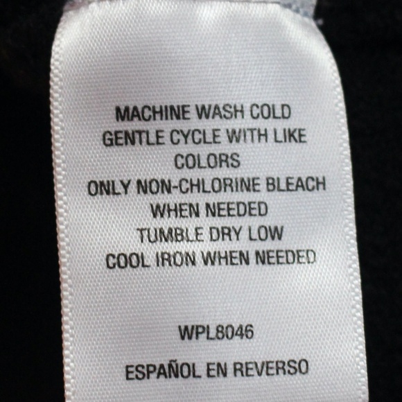 Bar lll, black sweater with tie sleeves C5 - Picture 9 of 11